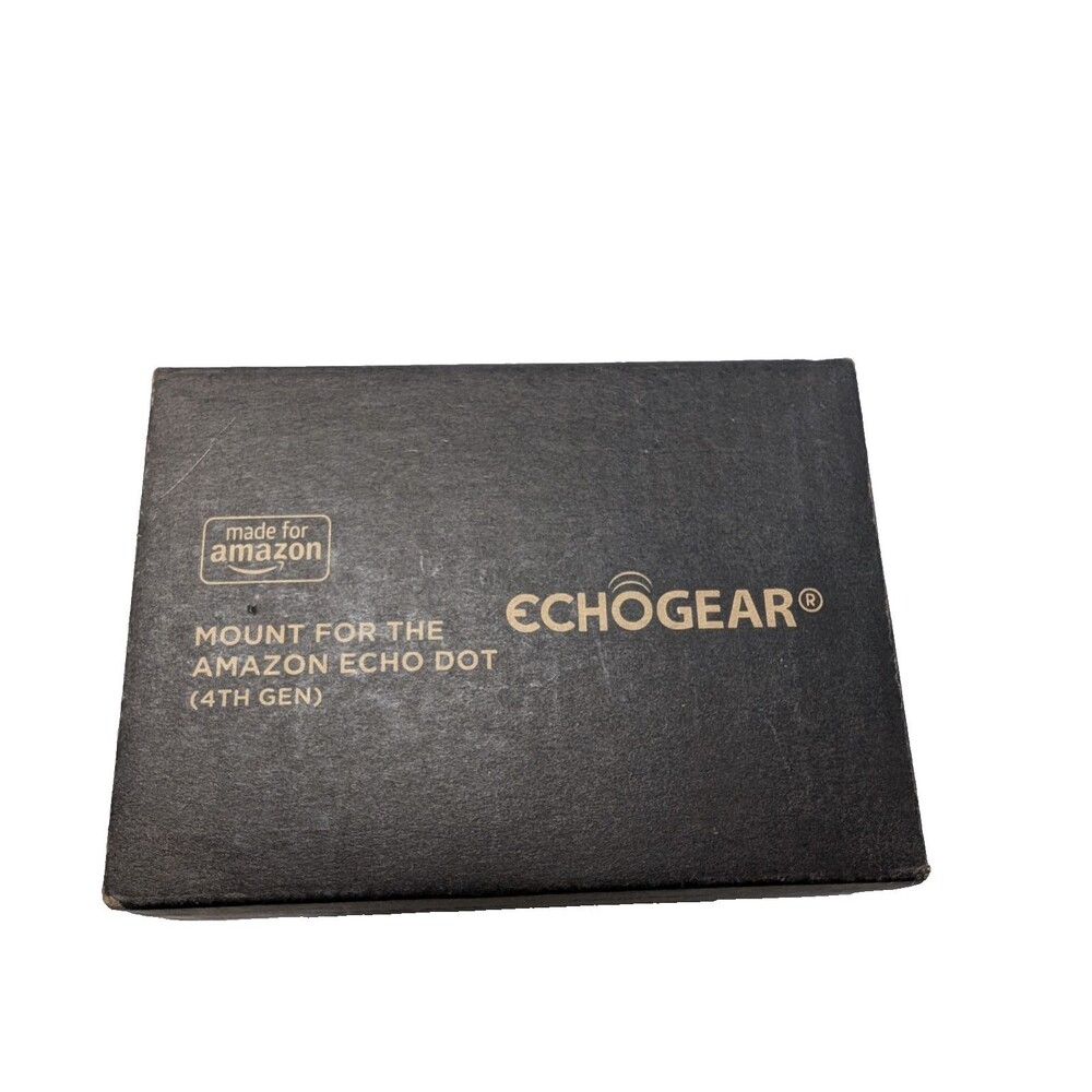 Echogear Wall Mount for Amazon Echo Dot 4th Gen - White